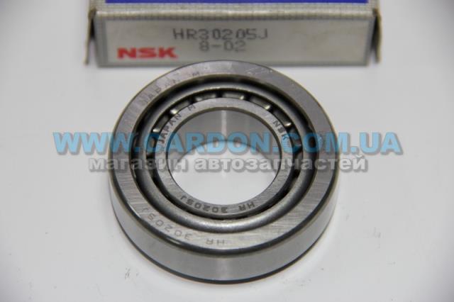 Cojinete exterior del cubo de rueda delantera HR30205J NSK