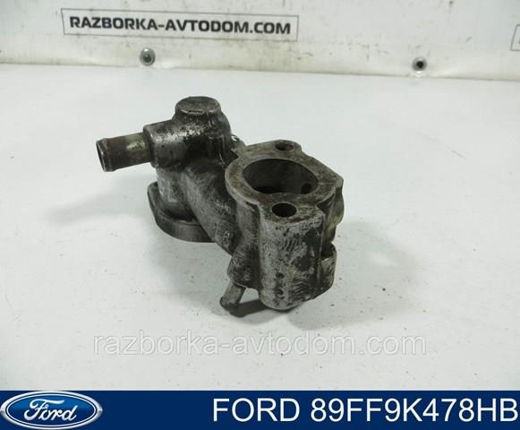 89FF9K478HB Ford brida del sistema de refrigeración (triple)