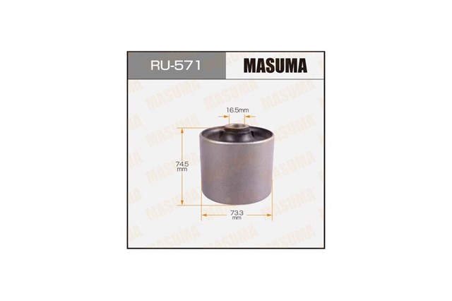Buje del brazo longitudinal inferior trasero Masuma RU571