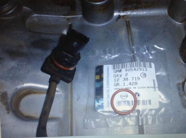 Anillo de estanqueidad del sensor de nivel de aceite 90542913 General Motors