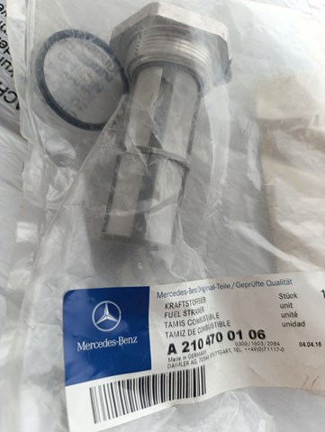 2104700106 Mercedes filtro combustible