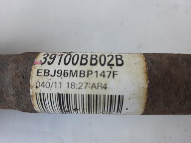 Árbol de transmisión delantero derecho 39100BB02B Nissan/Infiniti