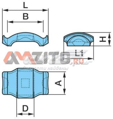 Comprar 0303221530 BPW Kit de reparación de ballesta