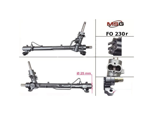 FO230R MSG Rebuilding cremallera de dirección