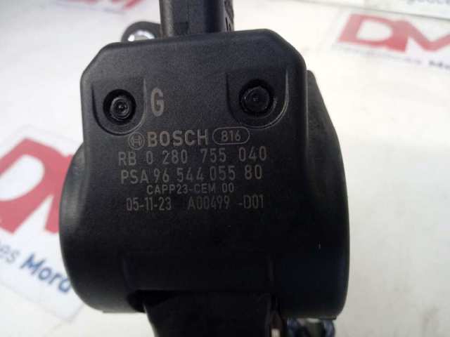 Pedal del acelerador 9654405580 Peugeot/Citroen