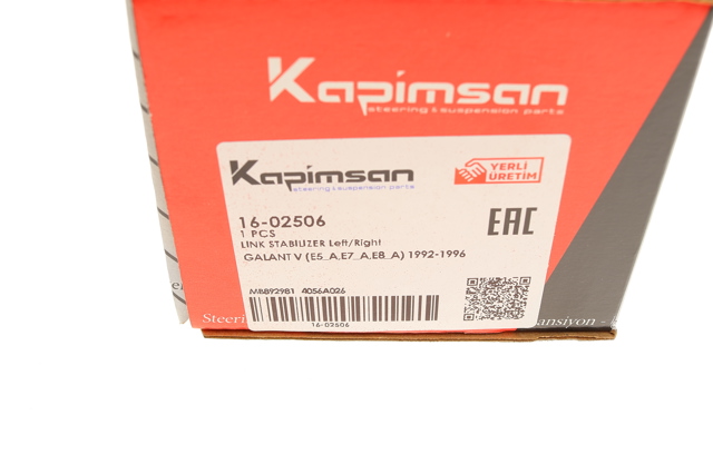 Soporte de la barra estabilizadora delantera Kapimsan 1602506