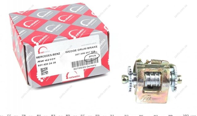 RW42101 Rotweiss Kit de reparación del mecanismo de ajuste automático de zapatas de freno
