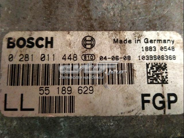 0281011448 Opel Centralina Del Motor