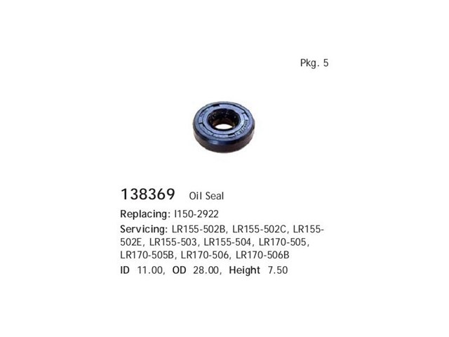 Comprar 138369 Cargo Retén del alternador