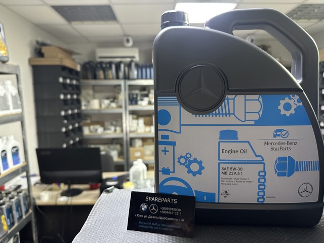 Aceite de motor A000989320913ABDW Mercedes