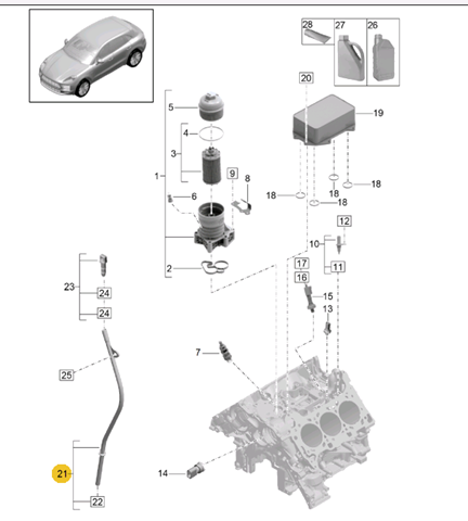 95811560900 Porsche