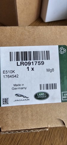 LR091759 Land Rover Engranaje árbol de levas lado de admisión
