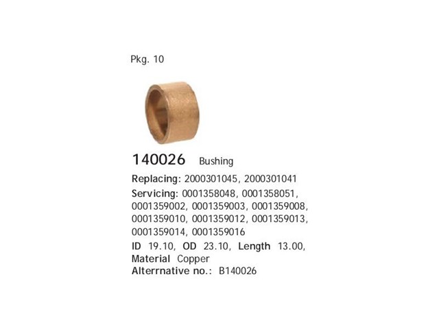 Comprar 140020 Cargo Buje de arranque