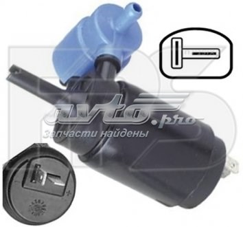 Bomba-motor de limpiaparabrisas delantero/trasero FPS FP1105RK2