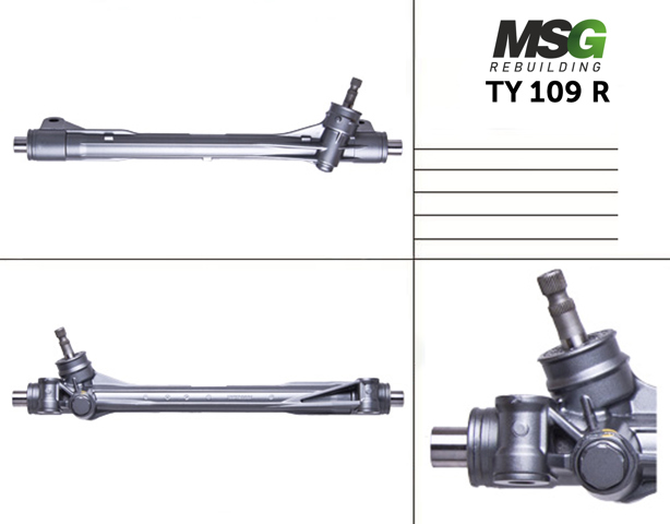 Engranaje de dirección MSG Rebuilding TY109R precio, desde 146,43 EUR