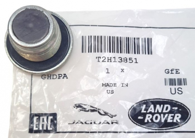 T2H13851 Jaguar Tapón de llenado del eje trasero/delantero