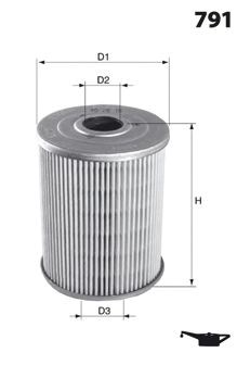 Filtro caja de cambios automática Mecafilter EHY8201