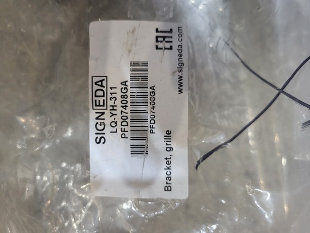 PFD07408GA Signeda Soporte de parrilla del radiador