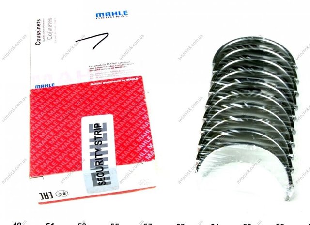 Kit cojinetes cigüeñal, estándar, (STD) Mahle Original 029HS19911000
