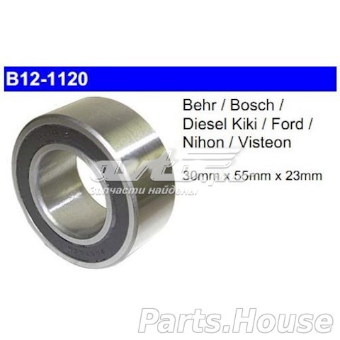B121120 Santech cojinete del embrague del compresor del aire acondicionado
