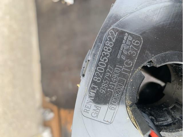 Sensor angulo direccion Renault (RVI) 8200538822
