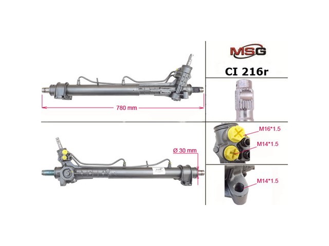 Caja de dirección MSG Rebuilding CI216R