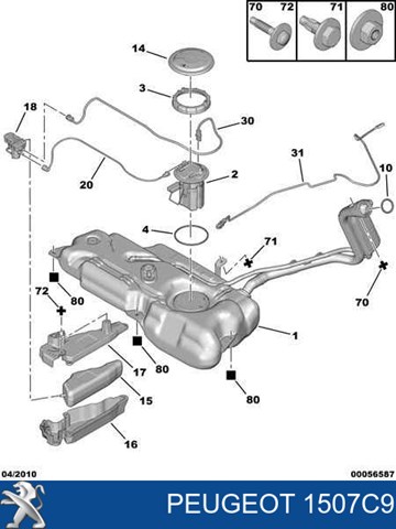 1507C9 Peugeot/Citroen