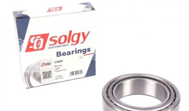 214025 Solgy cojinete de rueda trasero exterior