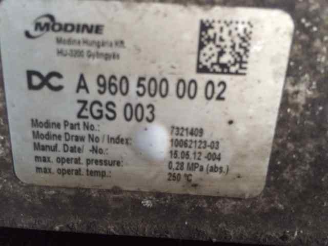 Comprar A9605000002 Mercedes Turbo intercooler