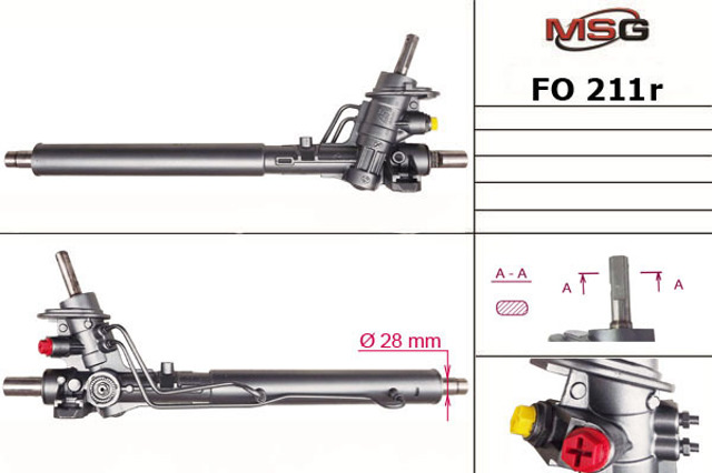 Comprar FO211R MSG Rebuilding Cremallera