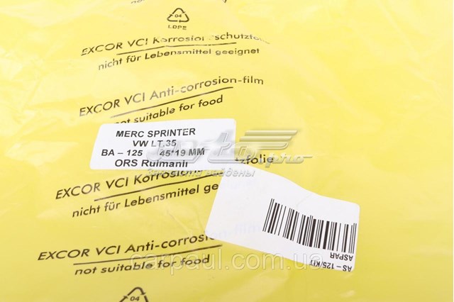 Comprar AS125KIT Aspar Rodamiento central del eje de transmisión