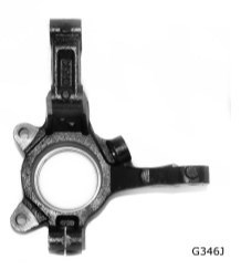 Muñón del eje, soporte de rueda, delantero derecho Expert Line G346J