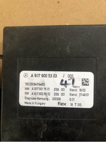 Unidad de control del motor  Mercedes A6519003603 precio, desde 535,79 EUR