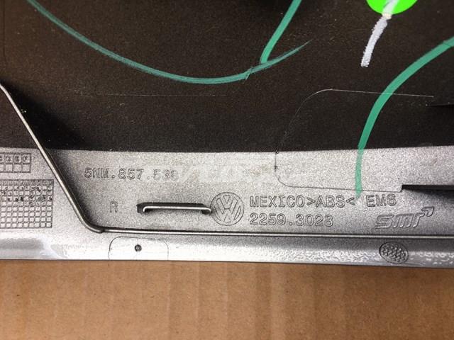 Cubierta de espejo retrovisor izquierdo VAG 5NM857538GRU precio, desde 101,89 EUR