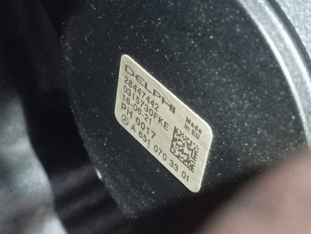 651921 Mercedes Motor completo