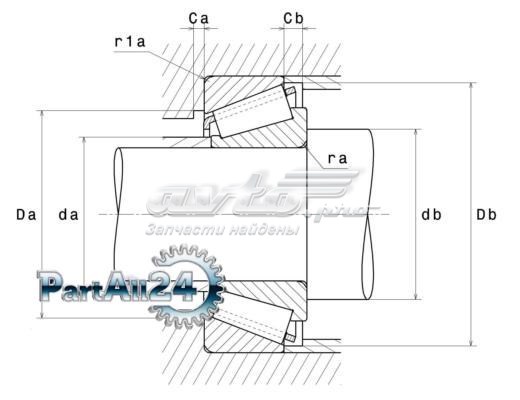 Comprar HR32006XJ NSK Cojinete exterior de rueda trasera