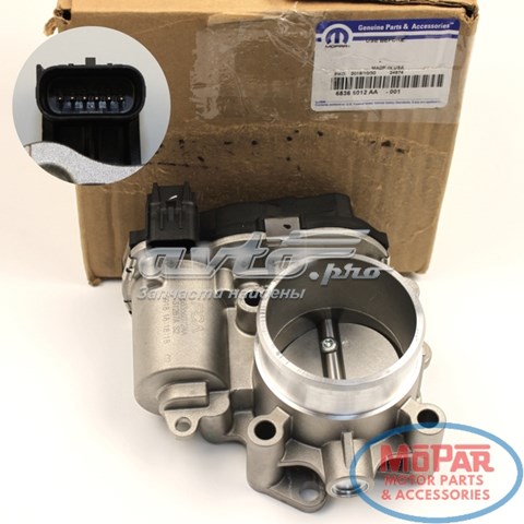 68420395AA Chrysler cuerpo de mariposa completo