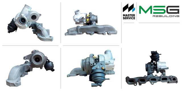 8138600001 MSG Rebuilding Turbo para motor