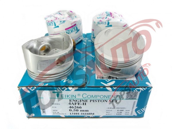 46266050 Teikin juego de piston para motor, 2da reparación (+ 0,50)