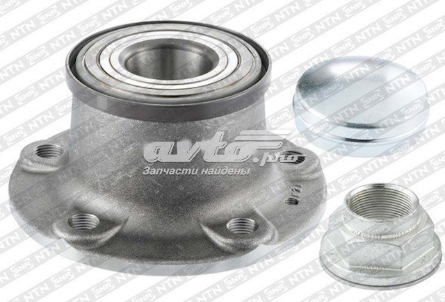 Cubo de rueda trasero XTFC41459S01P SNR