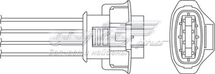 Sonda Lambda Sensor De Oxigeno Para Catalizador BERU OPH084