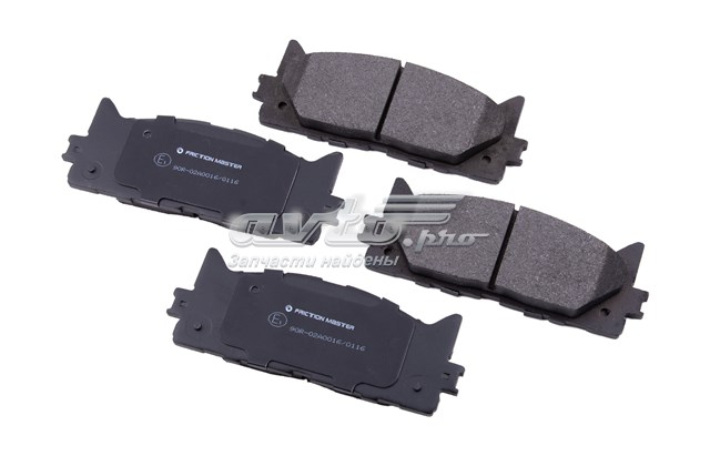 MKD1297 Friction Master Pastillas freno traseras