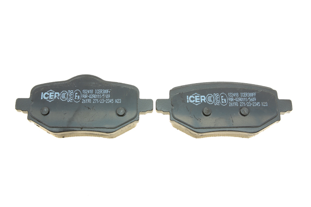 Comprar 182418 Icer Pastillas de freno traseras
