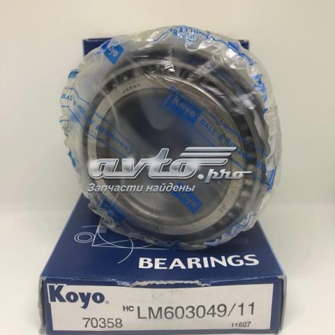 HCLM60304911 Koyo Cojinete interno del cubo de rueda delantera
