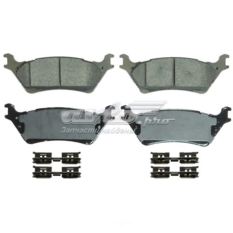 Pastillas de freno traseras ZD1602 Wagner