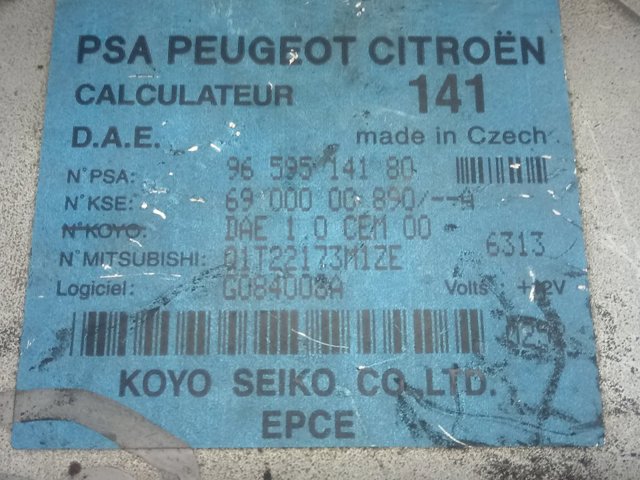 Comprar 9659514180 Peugeot/Citroen ECU