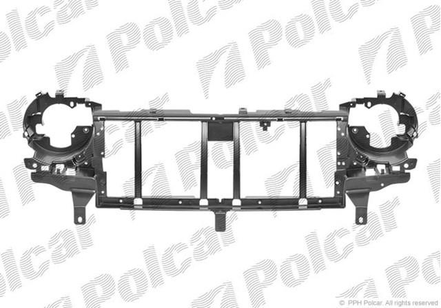 55155800AD Chrysler soporte de radiador completo