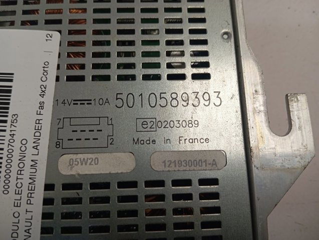 Comprar 5010589393 Renault (RVI) 