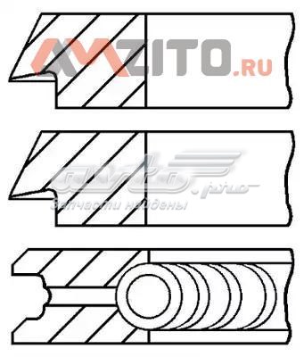 08-325400-00 Goetze juego segmentos émbolo, compresor, para 1 cilindro, std