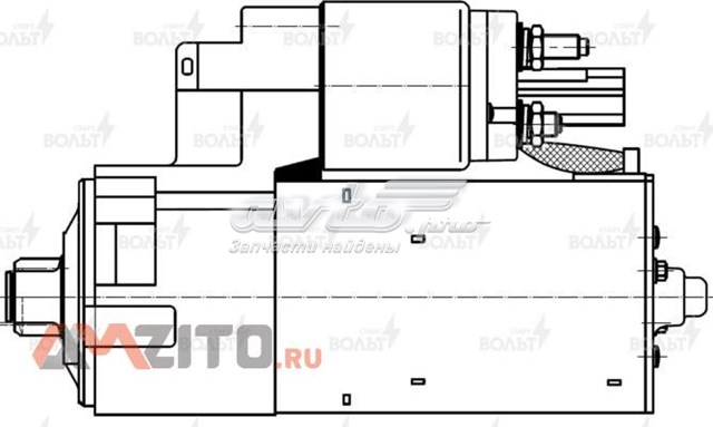 LST1817 STARTVOLT motor de arranque